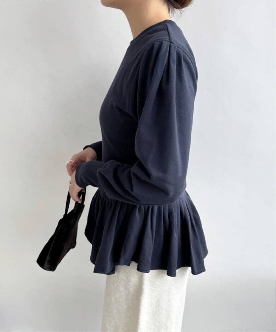 EDIT.FOR LULU angielala LULU ペプラムスウェット