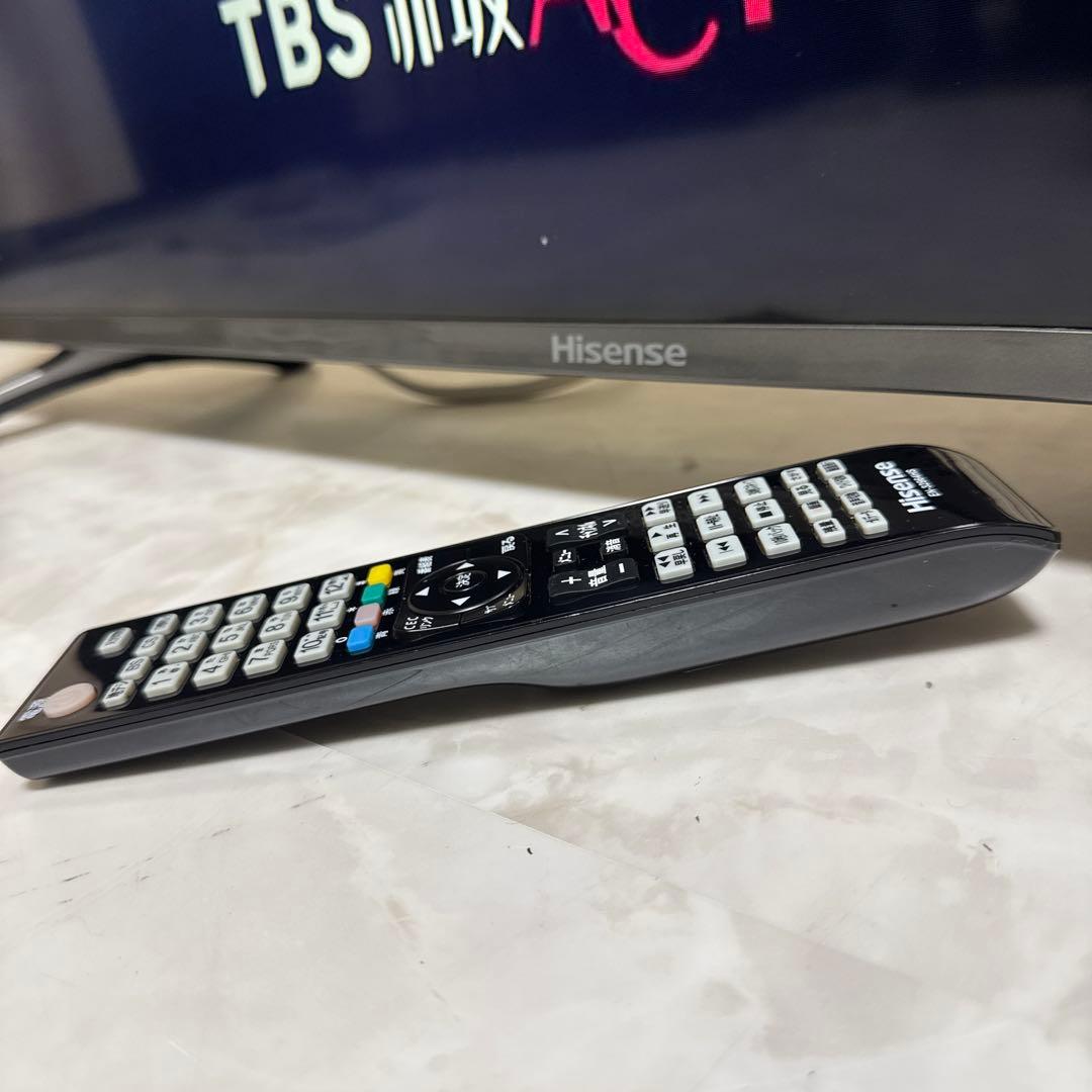 Hisense 40V型 LED液晶テレビ 外付HDD裏録対応 Wチューナ