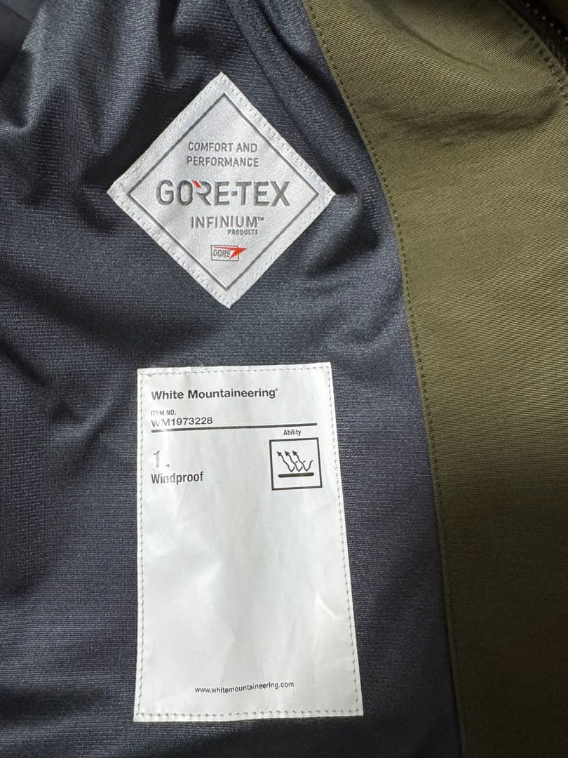 ホワイトマウンテニアリング GORE-TEX MODS