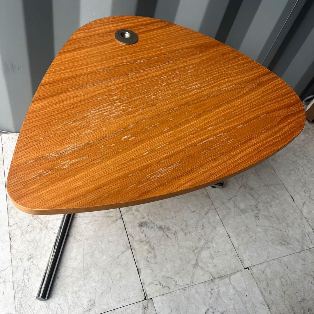 取付無料！アクタス テクタ K22 オーク材北欧モダン風昇降式サイドテーブル✨