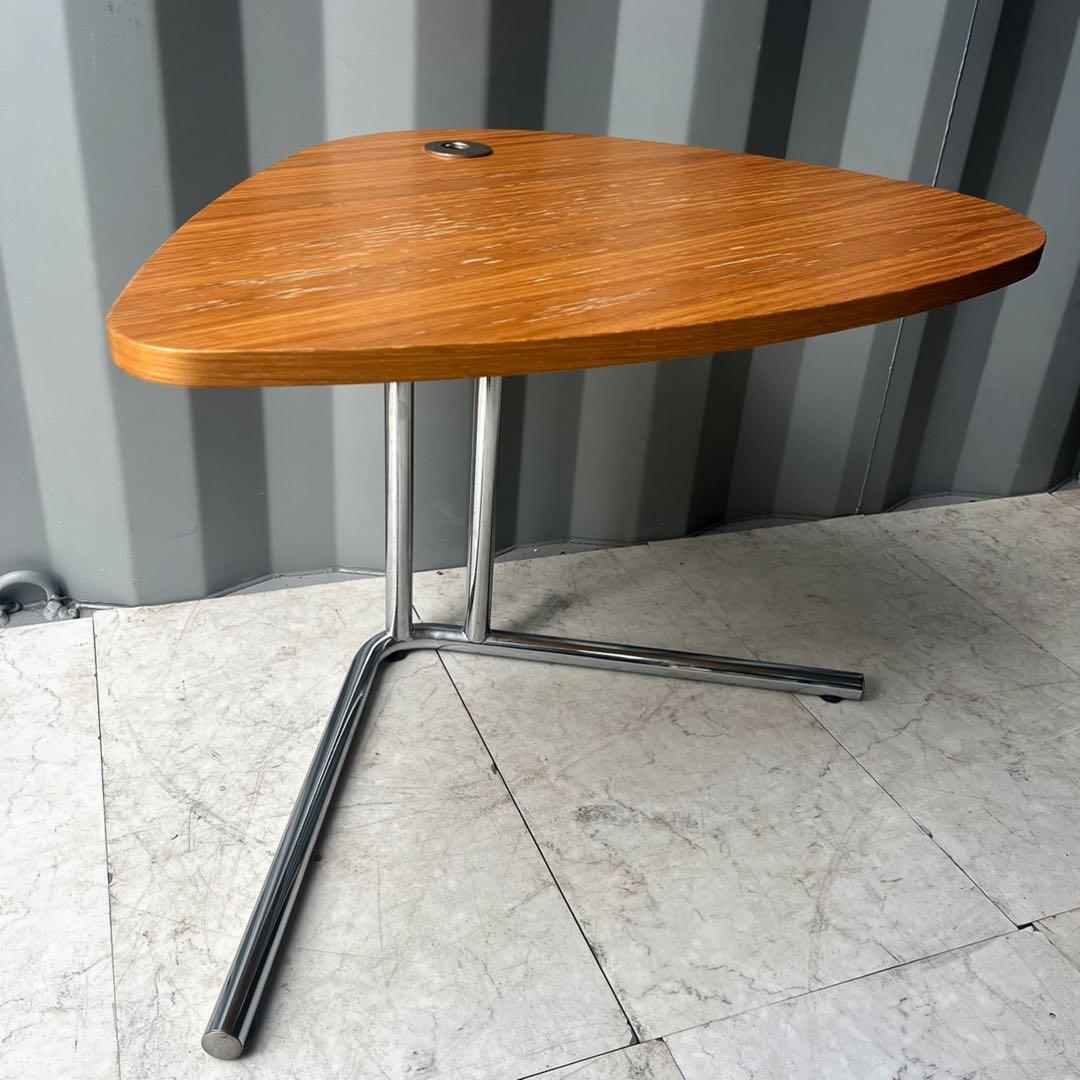 取付無料！アクタス テクタ K22 オーク材北欧モダン風昇降式サイドテーブル✨