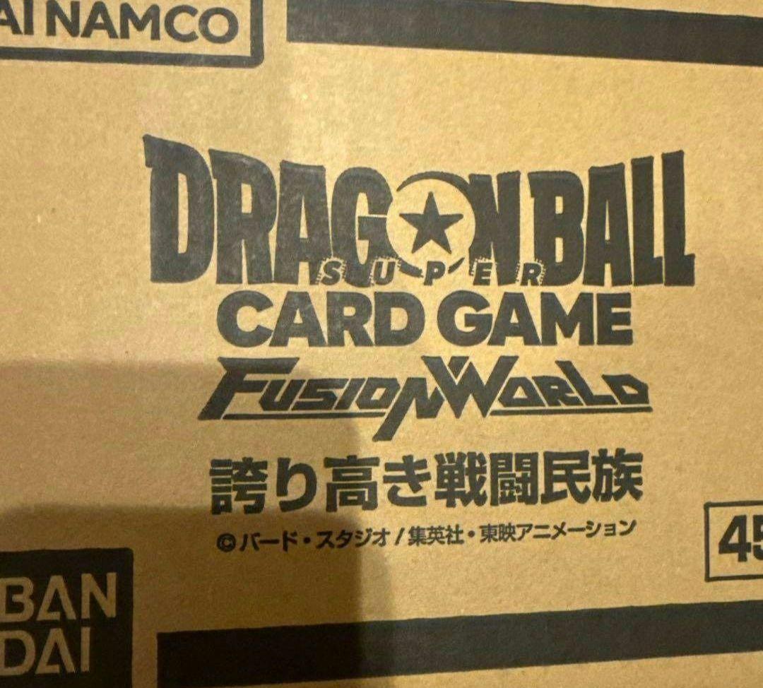 【新品未開封カートン】ドラゴンボールカードフュージョンワールド 誇り高き戦闘民族