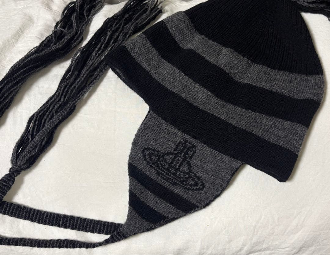 Vivienne Westwood 耳あて付き ニット帽 正規品