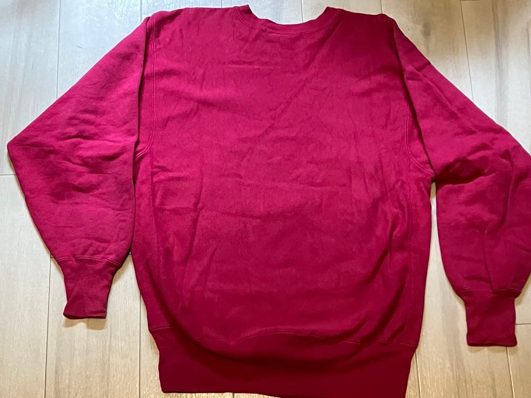 90's Champion リバースウィーブ USA製 ピンク