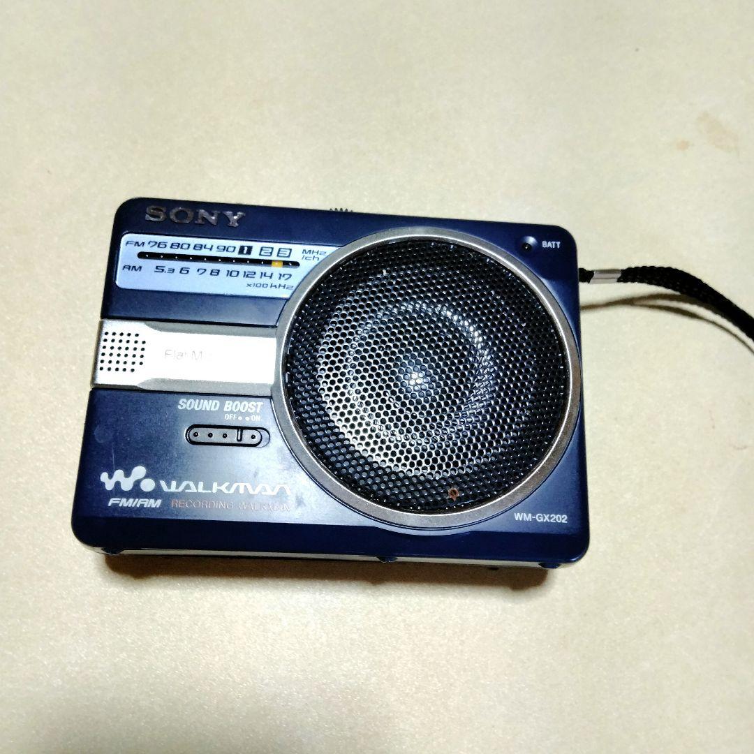 SONY WM-GX302 ラジオ・カセットプレーヤー