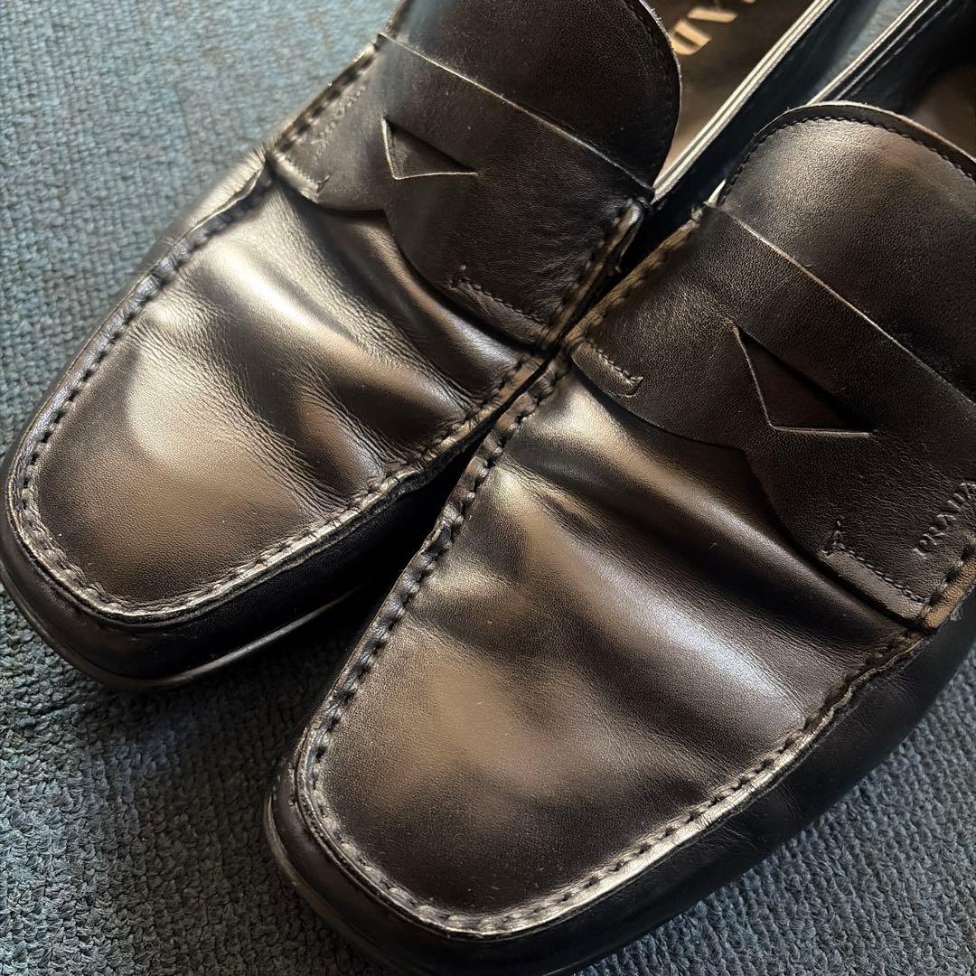PRADA プラダ ローファー 26cm ブラック