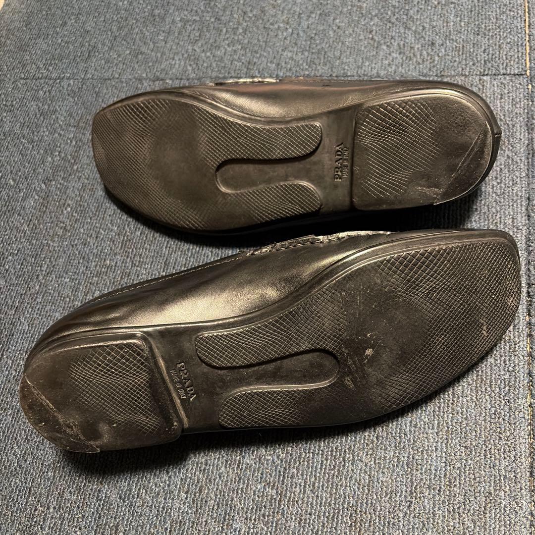 PRADA プラダ ローファー 26cm ブラック