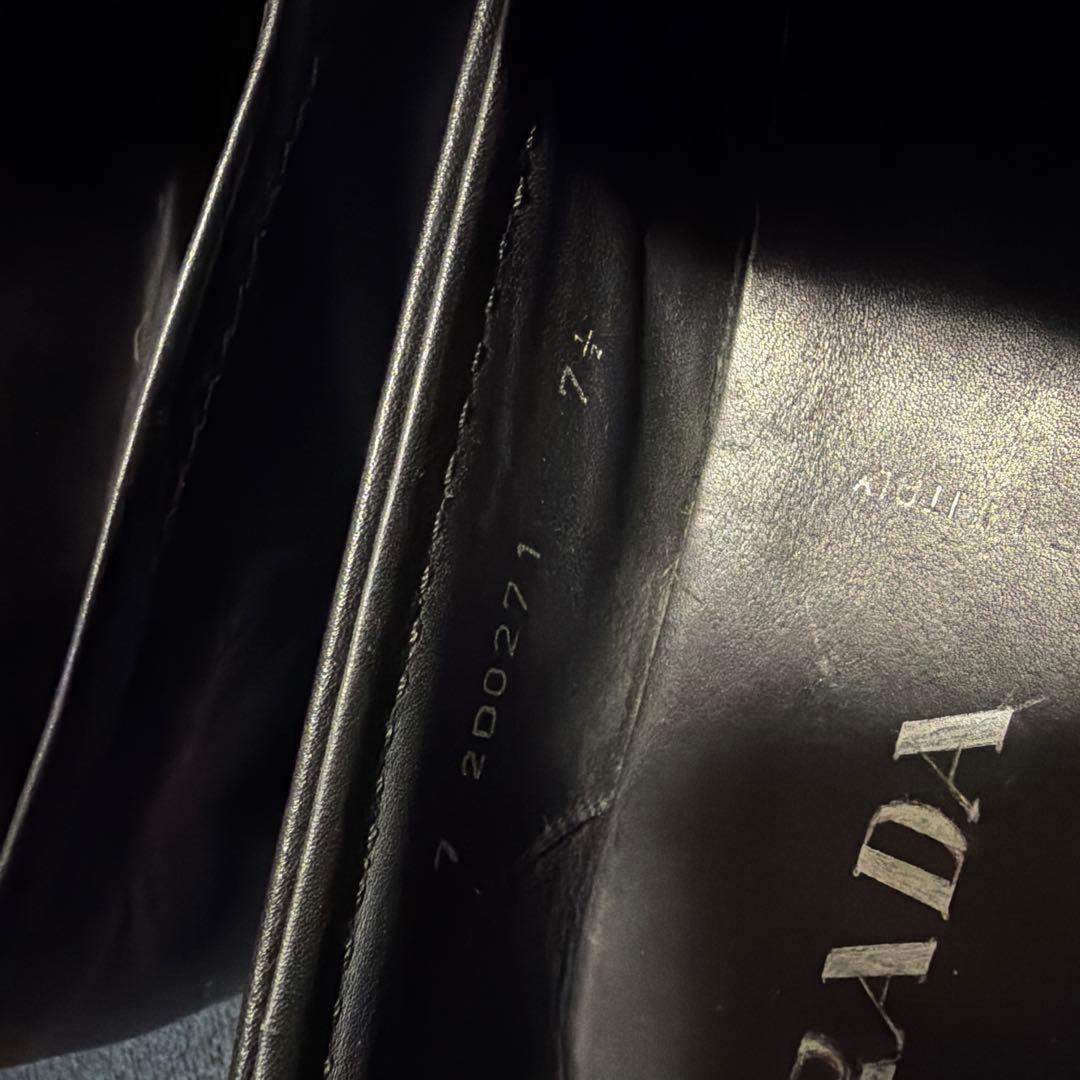 PRADA プラダ ローファー 26cm ブラック