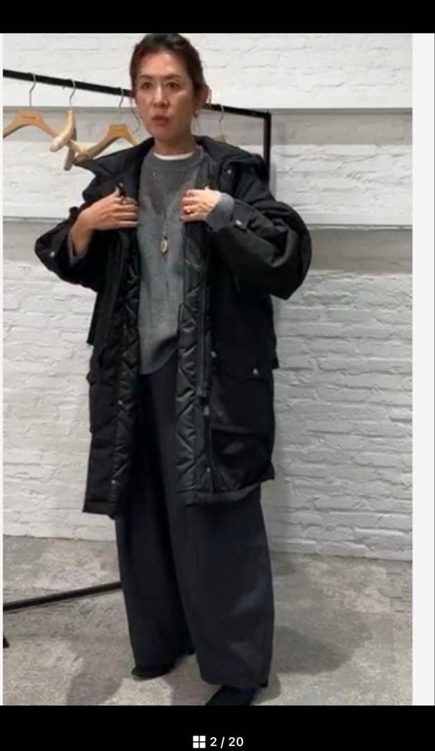 あ〜です。大草直子さんオススメ！カレンソロジー　モッズコート