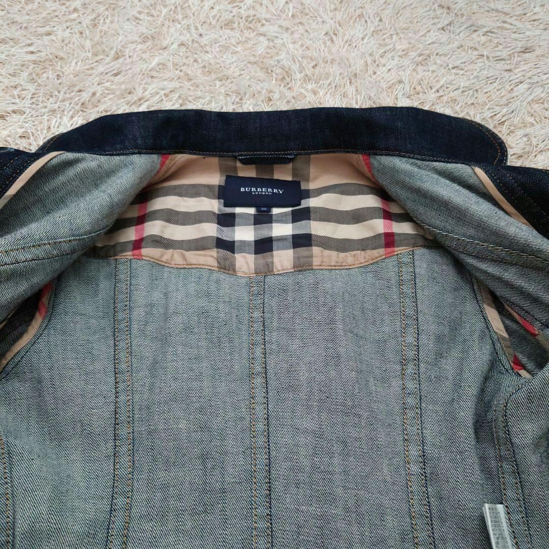バーバリー デニムジャケット BURBERRY ジージャン ノバチェック