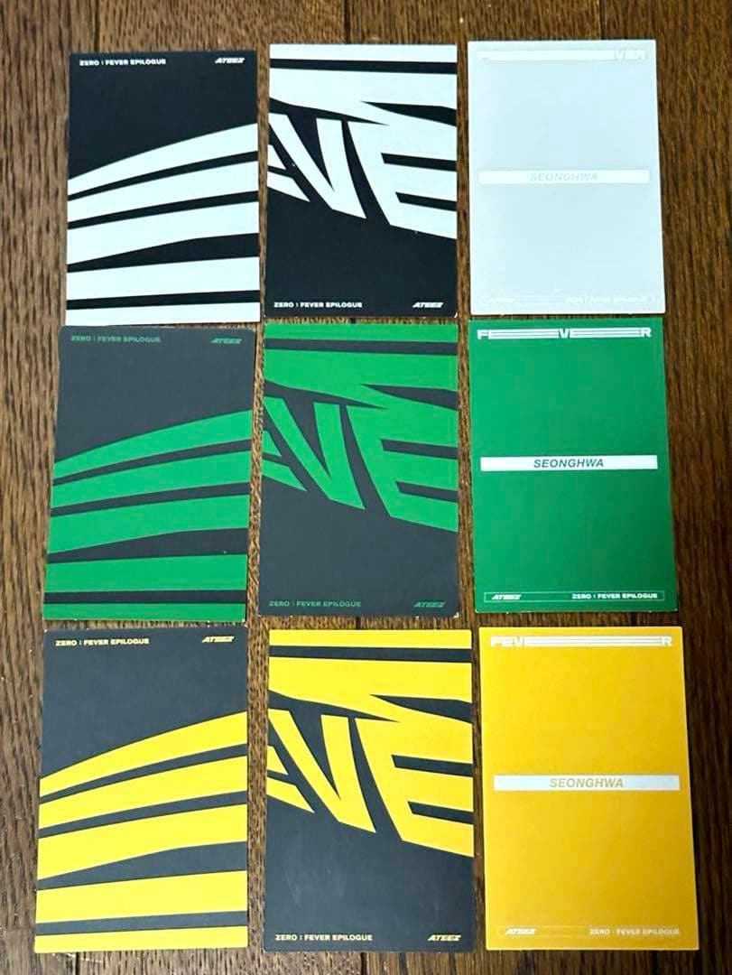 ATEEZ ソンファ　epilogue トレカ コンプ セット
