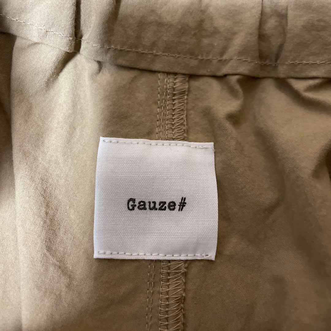gauze# ガーゼ　サルエルパンツ　ゆったり