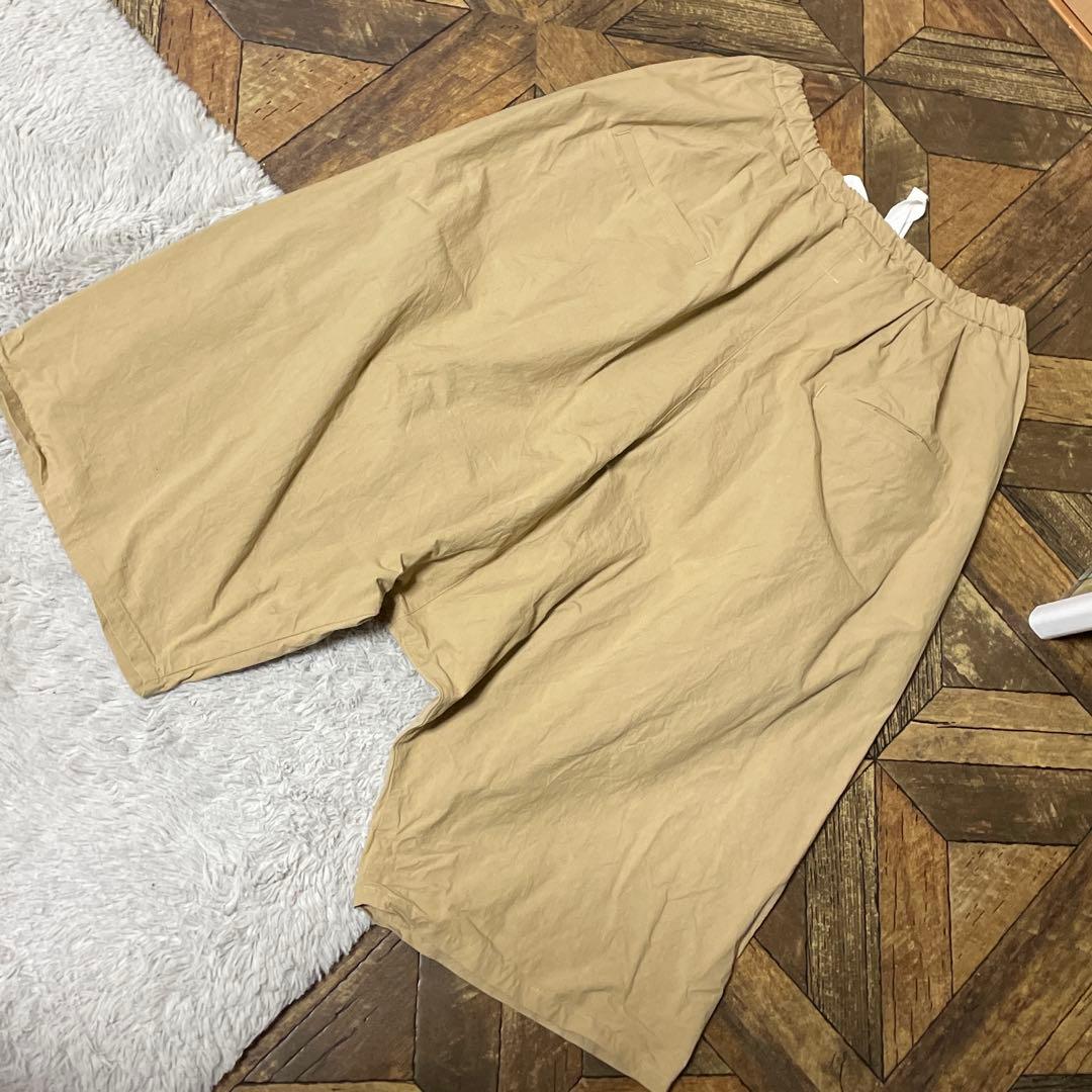 gauze# ガーゼ　サルエルパンツ　ゆったり