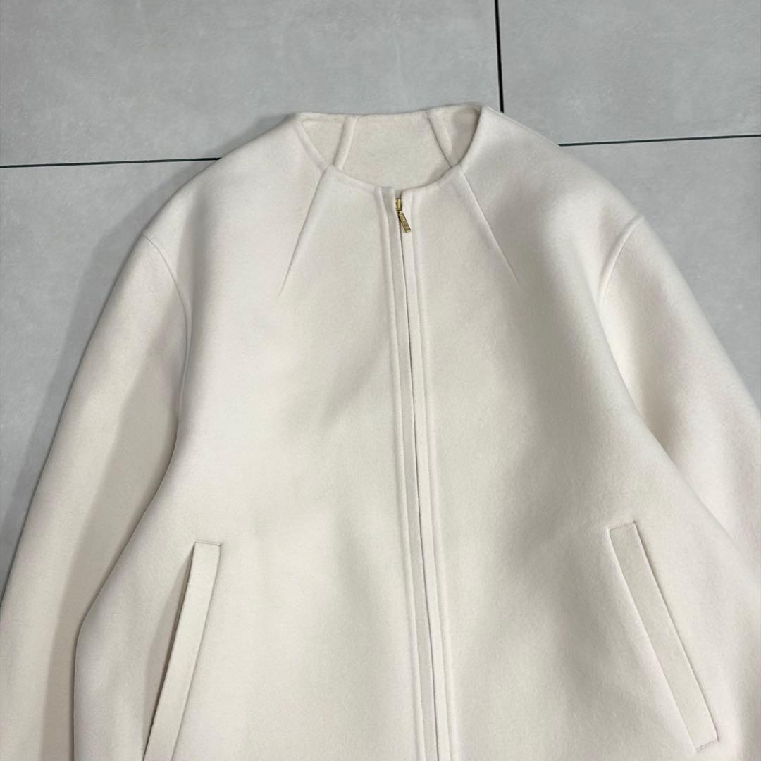 kokoさま 未使用級✨23区　2023　ウールリバー ショート ブルゾン　38