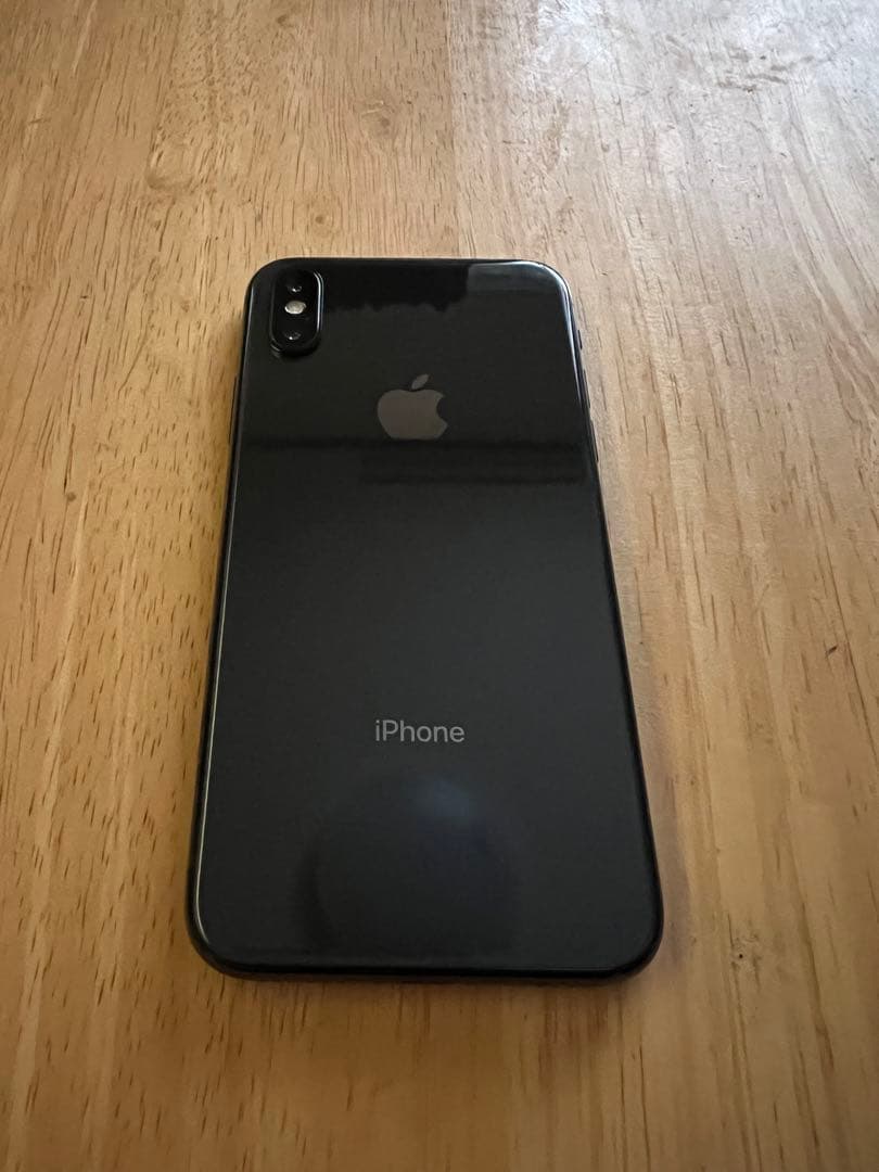 【中古品】Apple iPhone X 256GBスペースグレイ 本体のみ