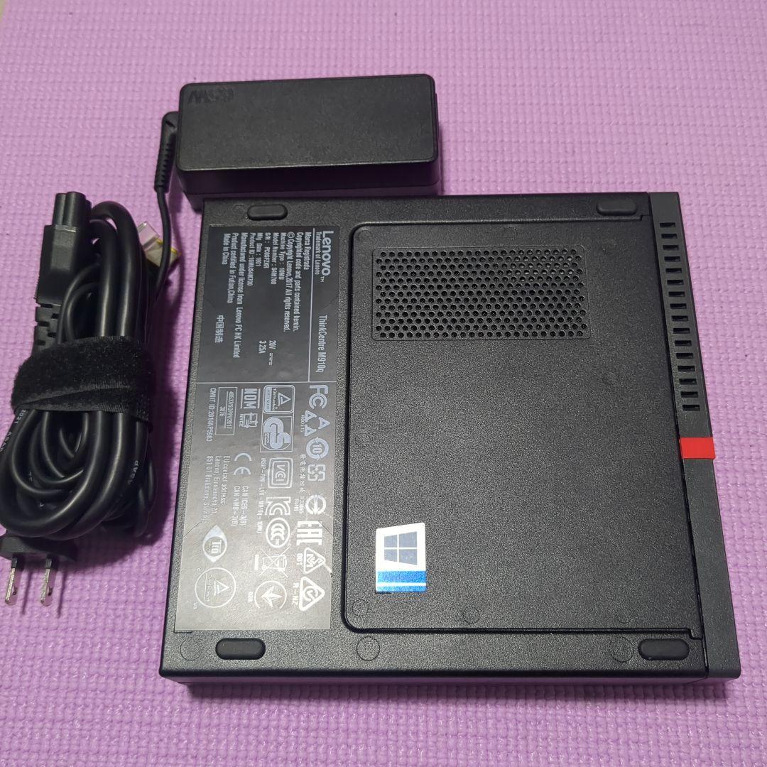 Lenovo ThinkCentre M910q 本体 ACアダプター付き