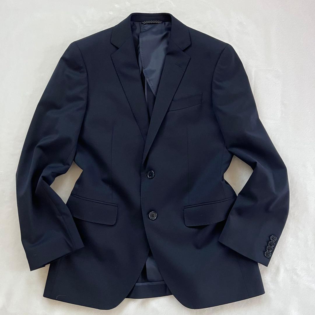 THE SUIT COMPANY 3ピース スーツ ダークネイビー M