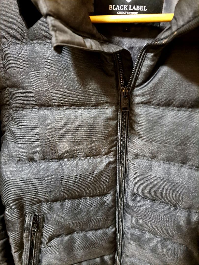 jpgpさん専用　シャドーチェックダウン　ブラックレーベルクレストブリッジ