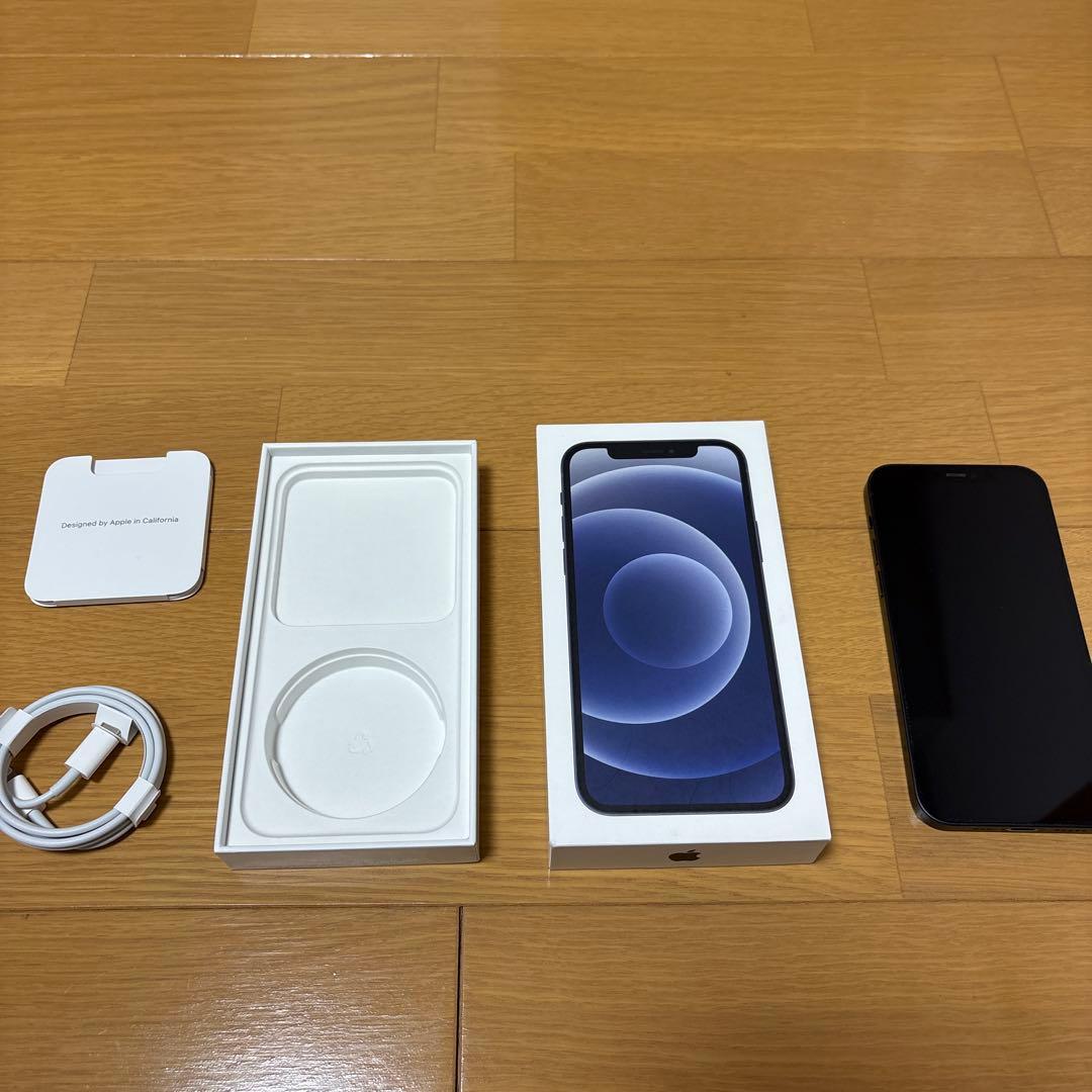 iPhone12 128GB ブラック　simフリー
