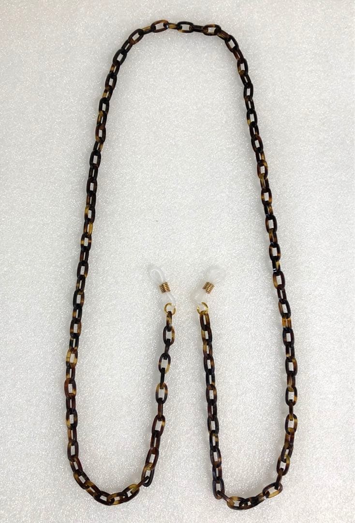 鼈甲　メガネ　チェーン