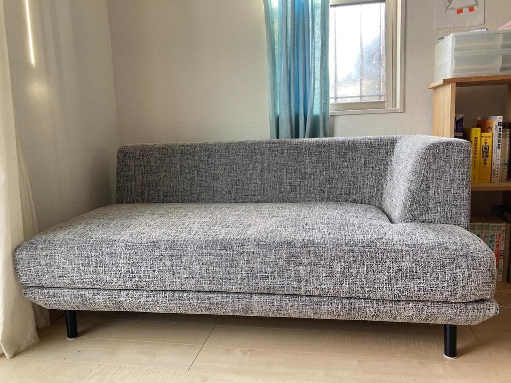 ソファ2人がけ【国産、保証付き】エスティック✨カバー丸洗い可 清潔キープ！