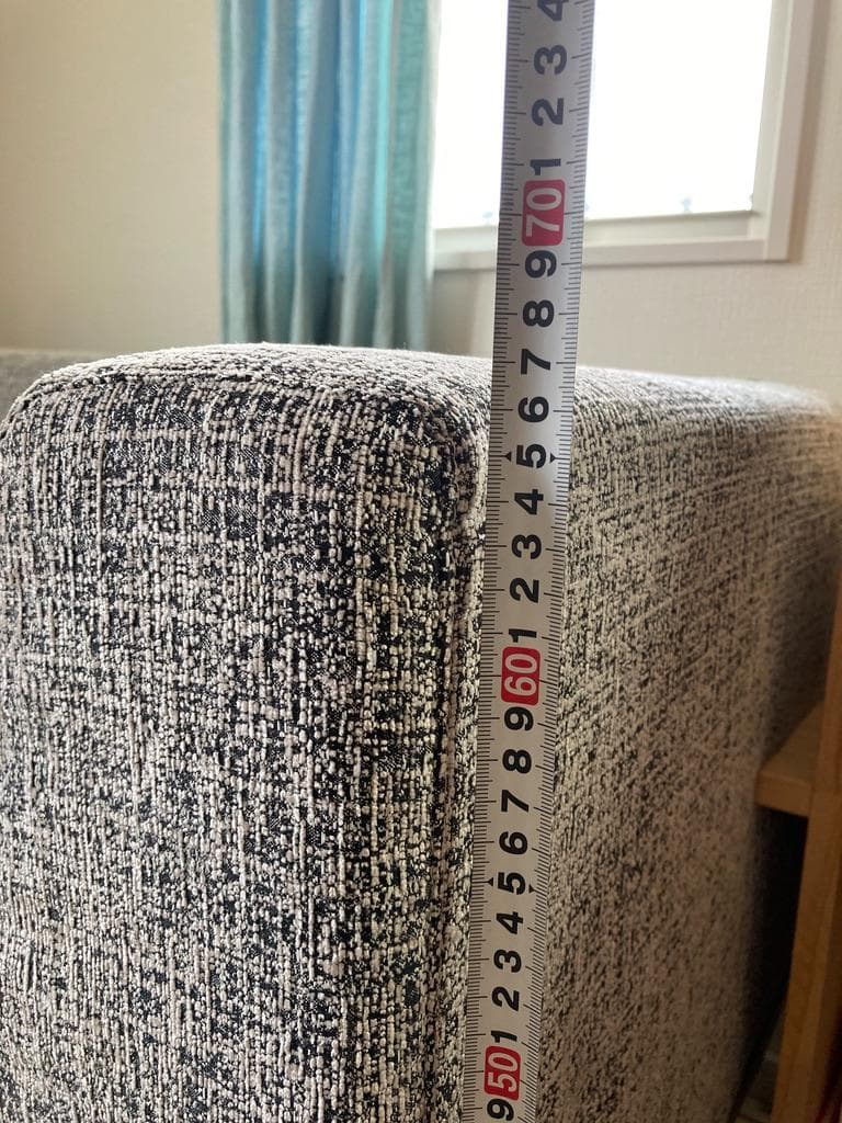 ソファ2人がけ【国産、保証付き】エスティック✨カバー丸洗い可 清潔キープ！