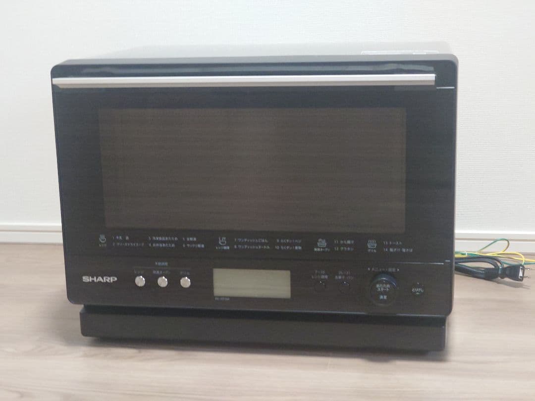 【美品】シャープ 蒸気オーブンレンジ RE-WF264-B ブラック　26L