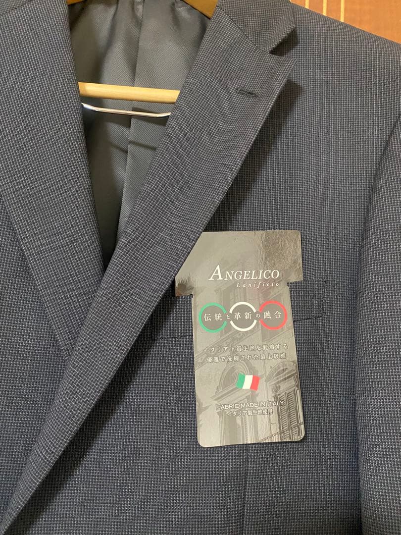 【ブラックフライデーセール】 ANGELICO テーラードスーツダークグレー