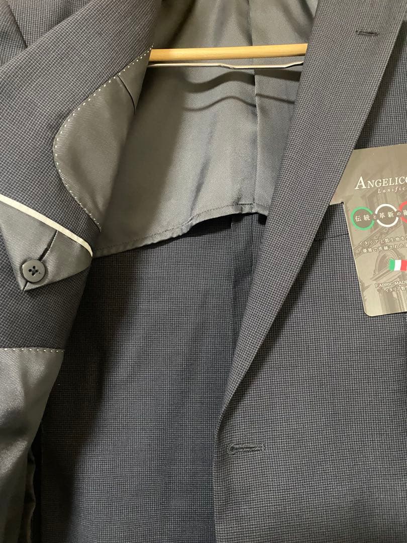 【ブラックフライデーセール】 ANGELICO テーラードスーツダークグレー