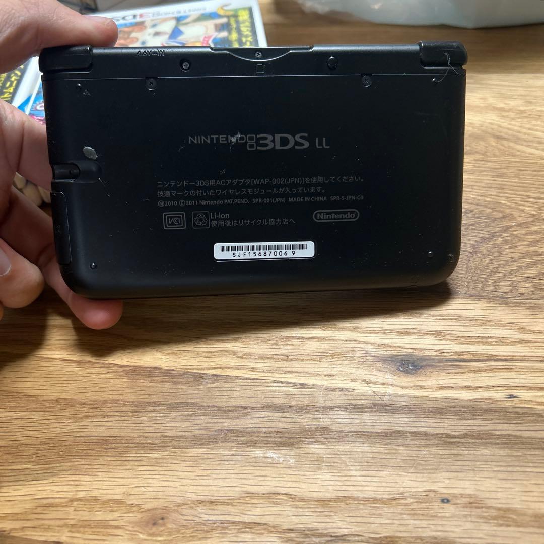 ニンテンドー3DS LL ブラック + ソフト6本