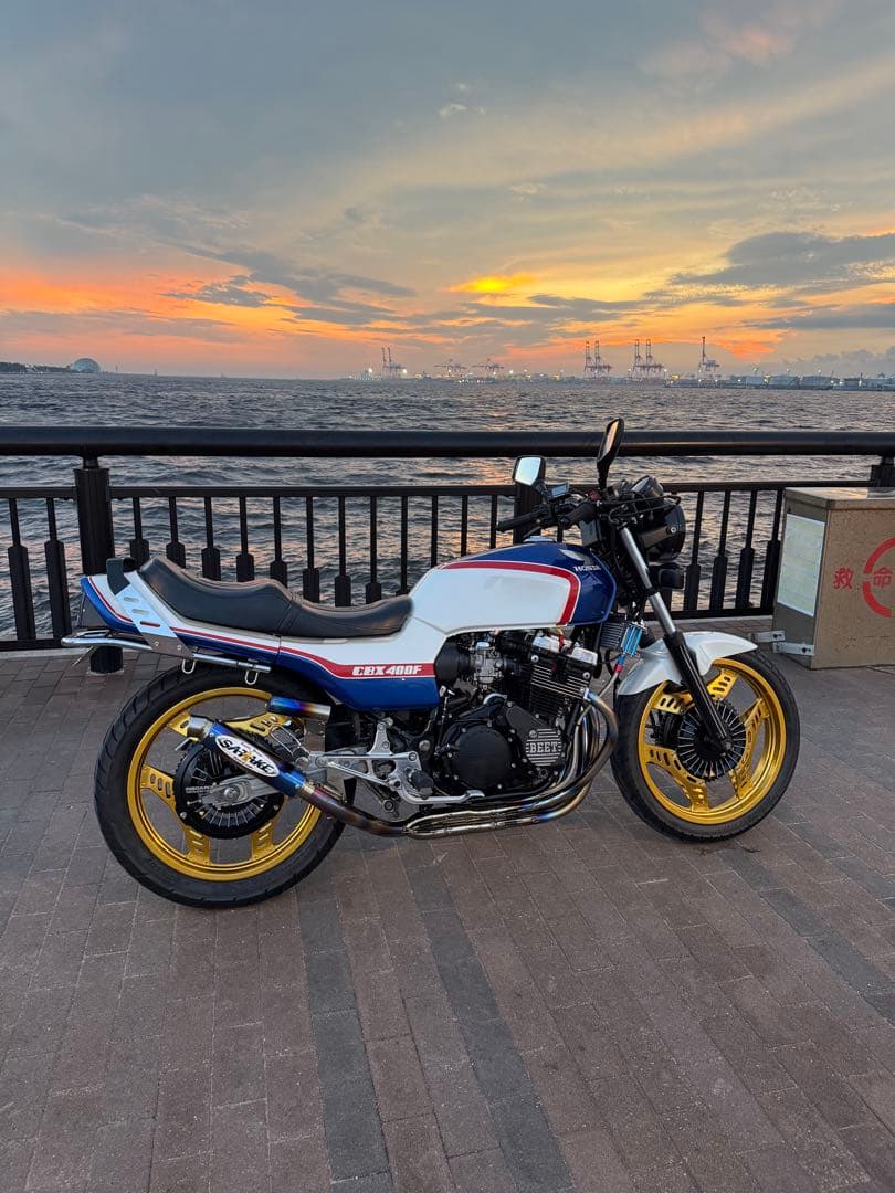 サタケマフラー　CBX400F用　11/10まで限定値段