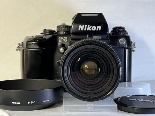 ★美品★ニコン NIKON F4 ボディ ブラック★シャッター連写、露出計OK★