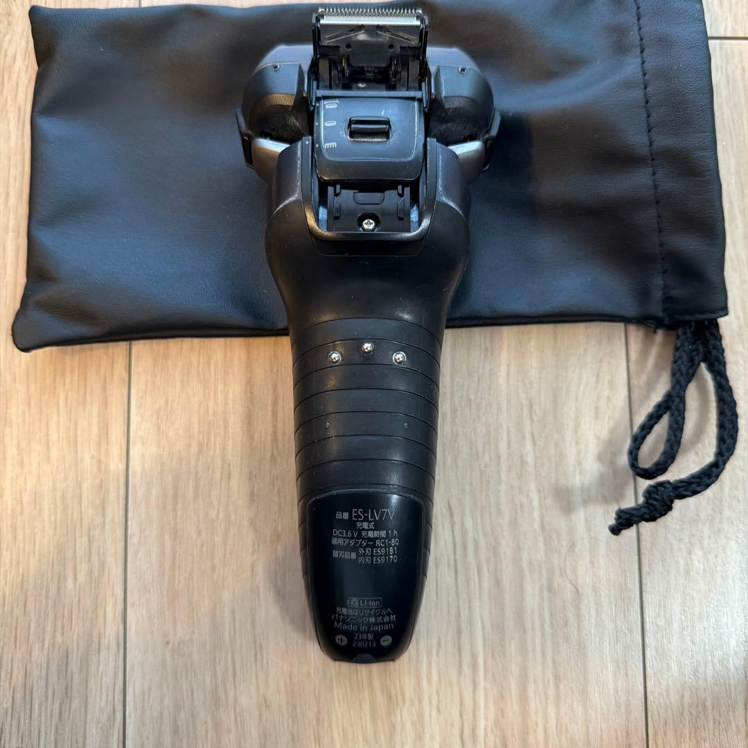 ラムダッシュ ES-LV7V 洗浄充電器付 替刃25/5