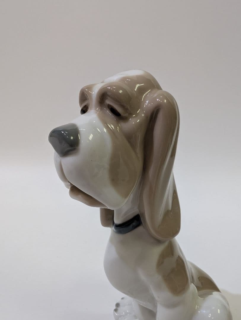 ひまわり リヤドロ LLADRO NAO ナオ『主人を待って』 置物 陶器