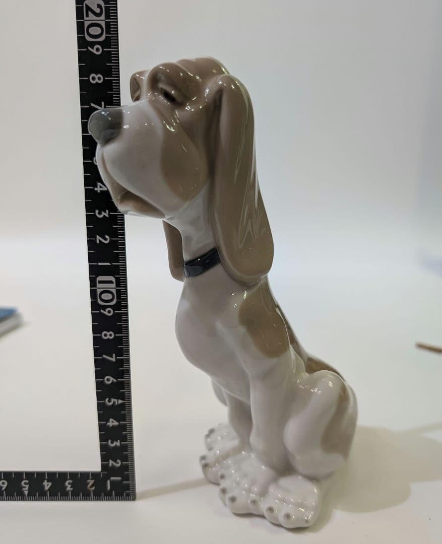 ひまわり リヤドロ LLADRO NAO ナオ『主人を待って』 置物 陶器