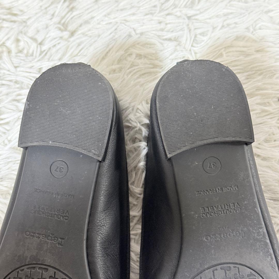 未使用級✨repetto レペット　リリ レザー　バレエシューズ　37 ブラック