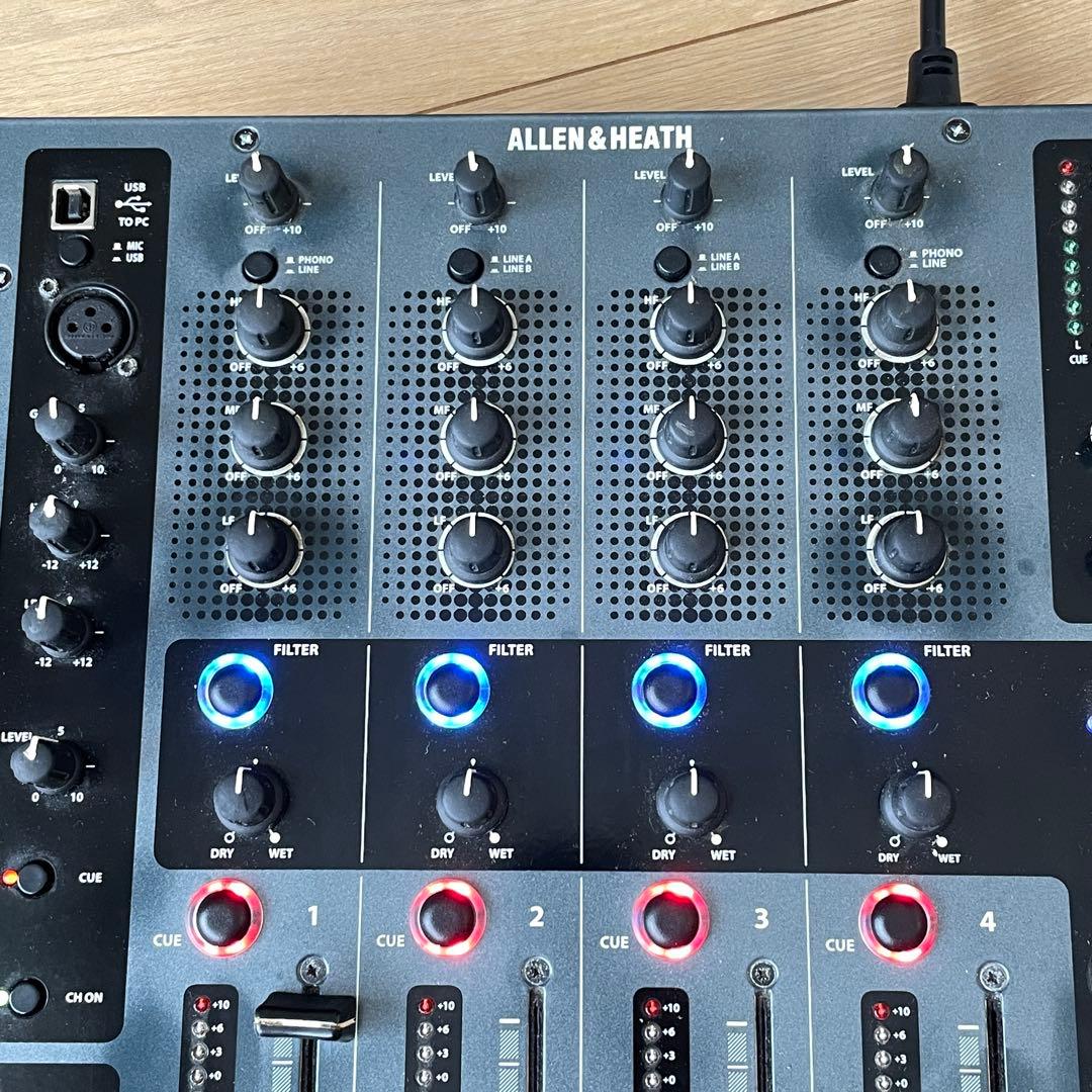 ALLEN&HEATH XONE42 DJミキサー 高音質 プリアンプ
