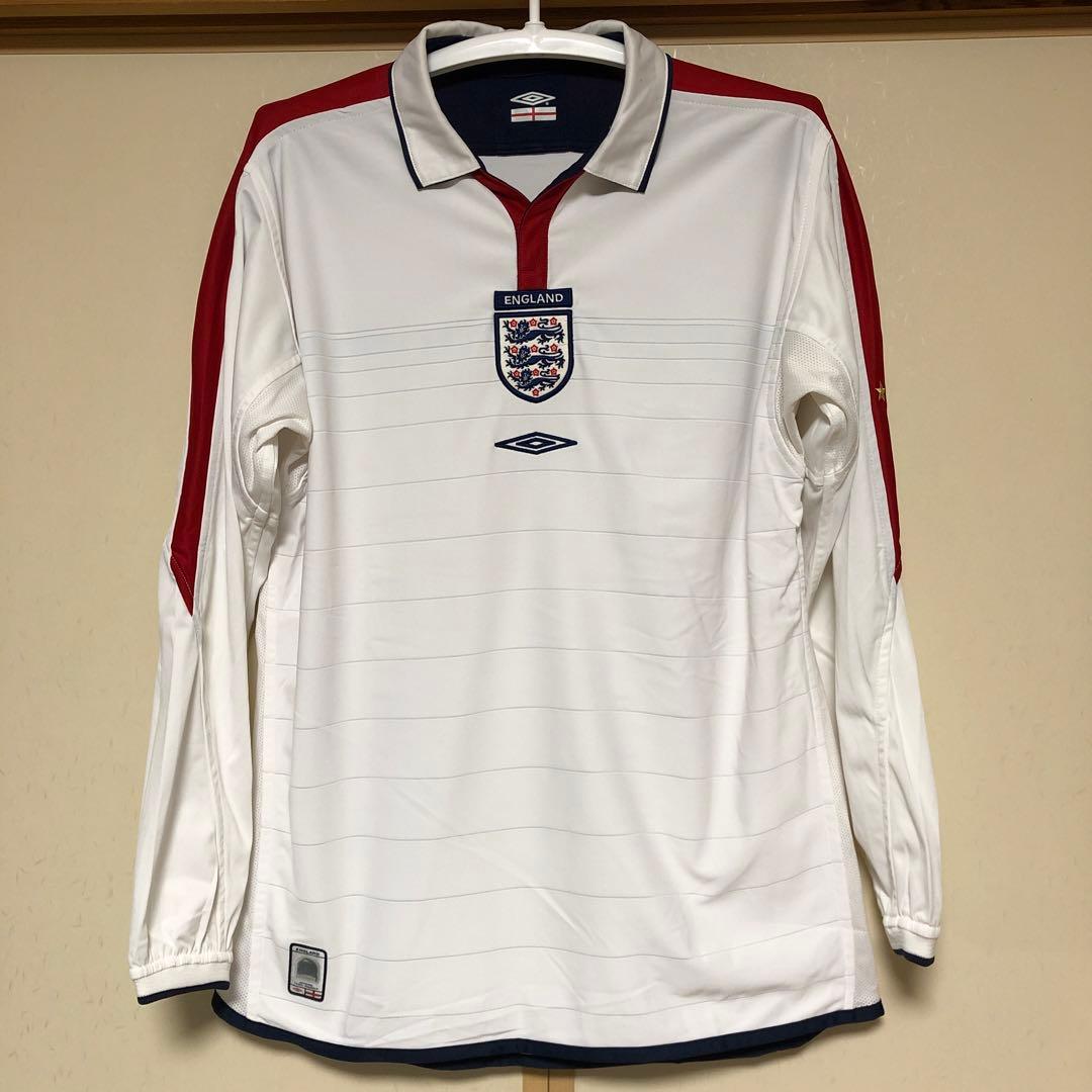 UMBRO アンブロ　イングランド代表　長袖ユニフォーム　リバーシブル　サイズM