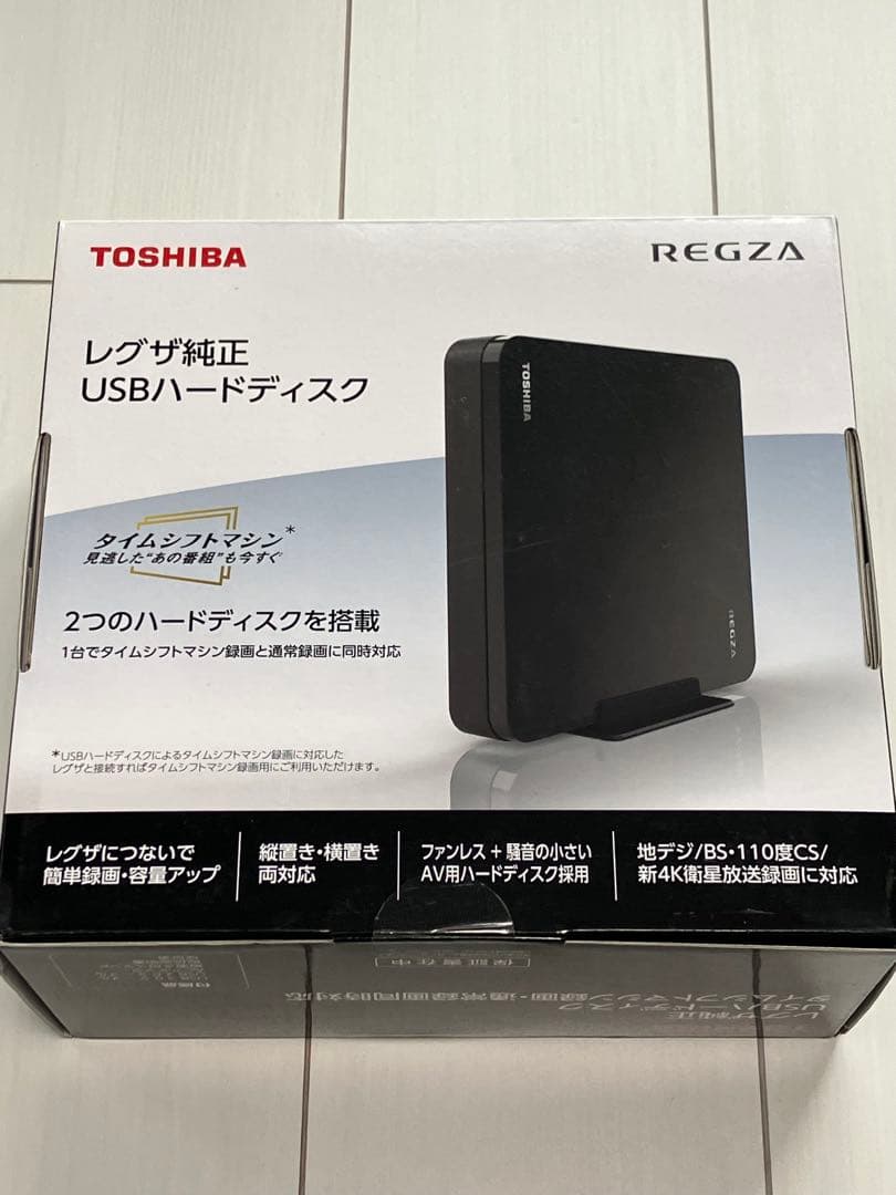 TOSHIBA レグザ純正 USBハードディスク 4TB+2TB REGZA
