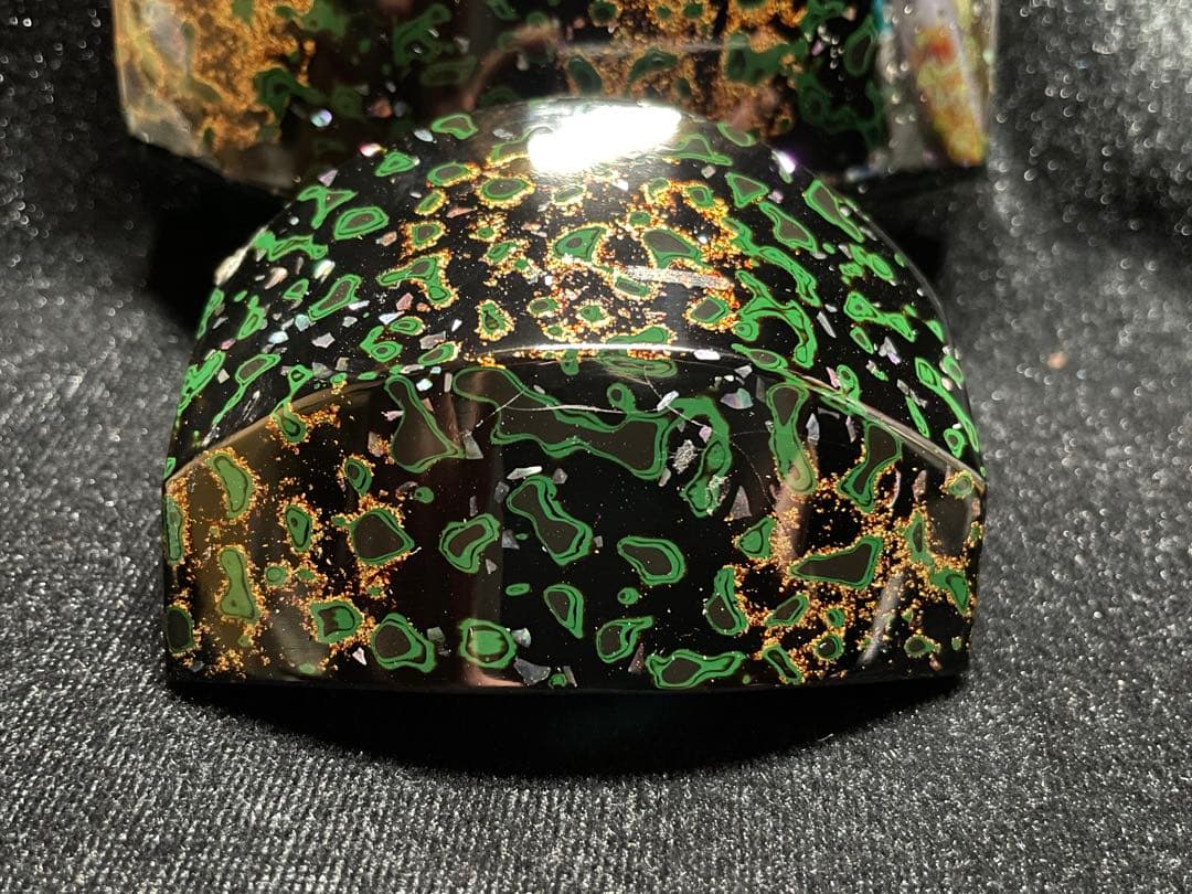 津軽三味線　胴掛け五分大　天神キャップ　津軽塗り