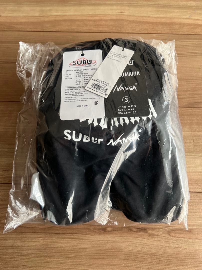 WACKOMARIA NANGA SUBU LEOPARD SANDALS 安