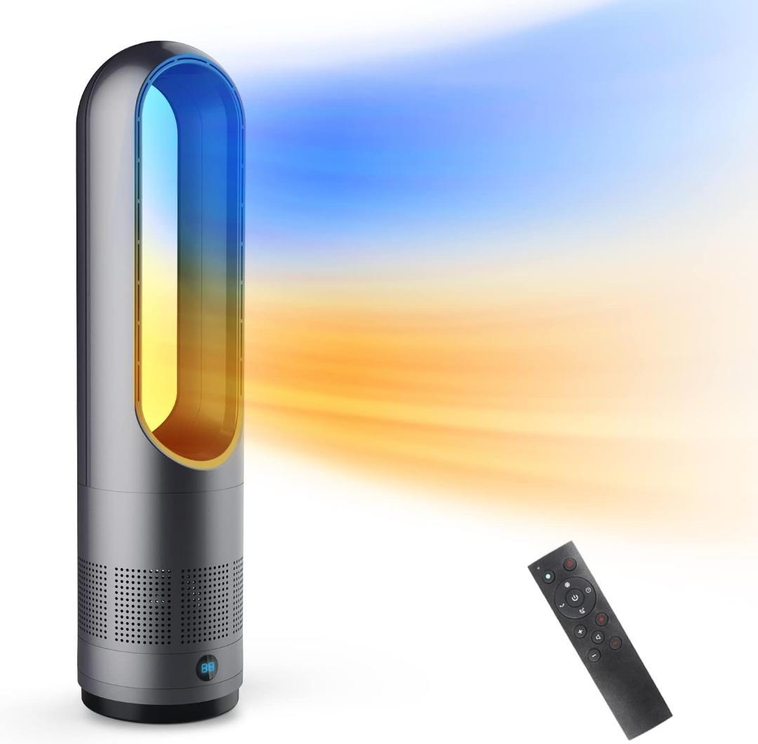 【開封・未使用】MEYBECCI 2024冷暖兼用 扇風機 羽なし タワーファン