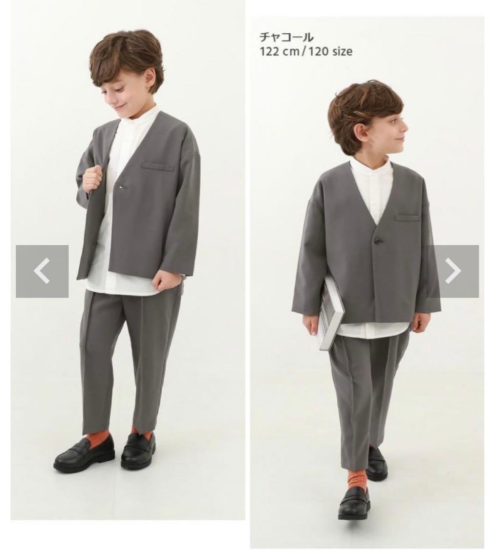 《双子・お友達おそろい》devirock セットアップ2色セット 120