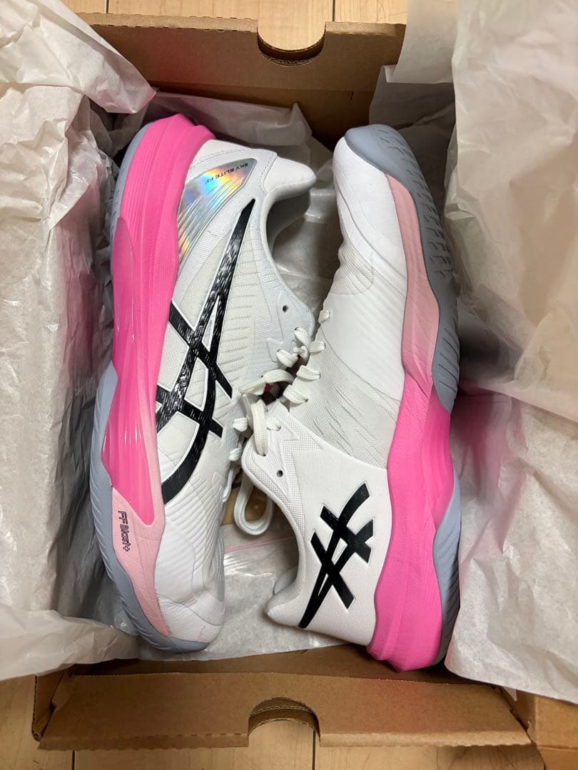 くう ASICSスカイエリートff3 ピンク　27.0cm