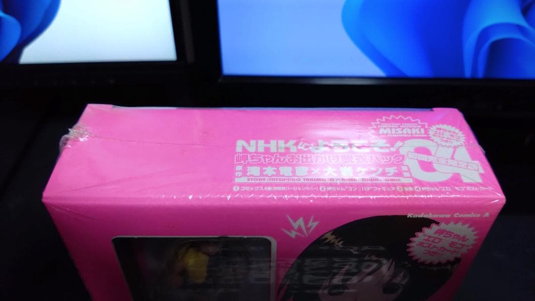 未開封 NHKにようこそ！ 04 岬ちゃんお出かけ脱衣パック 初回完全限定版