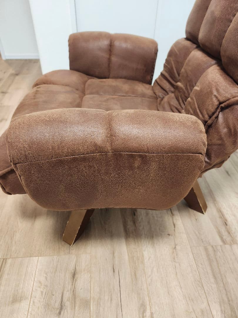 リクライニングチェア ブラウン