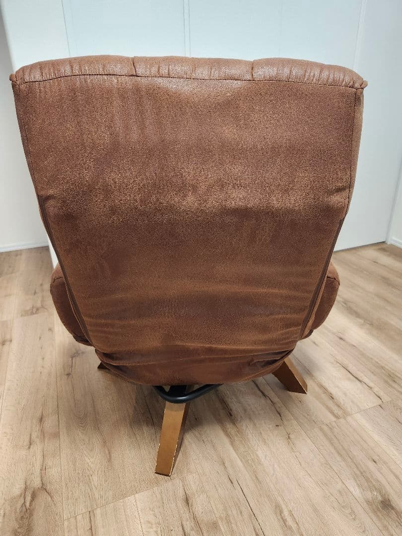 リクライニングチェア ブラウン