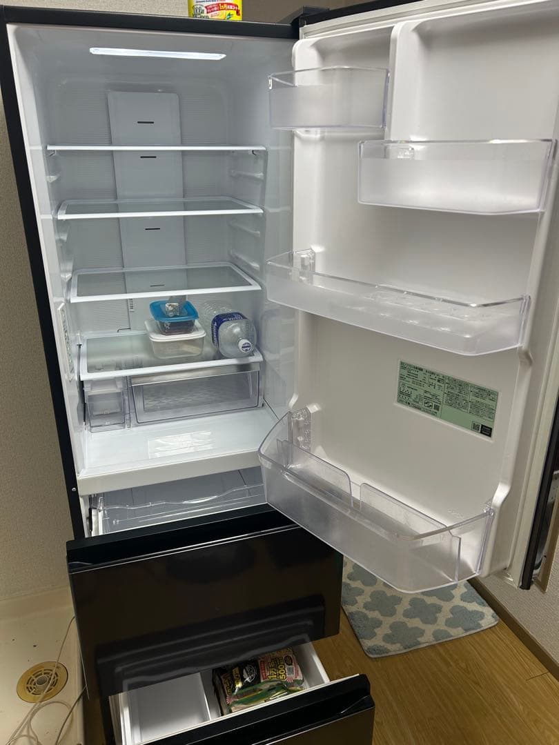 HITACHI 冷蔵庫 R-V32RV(K) 315L 2021年製