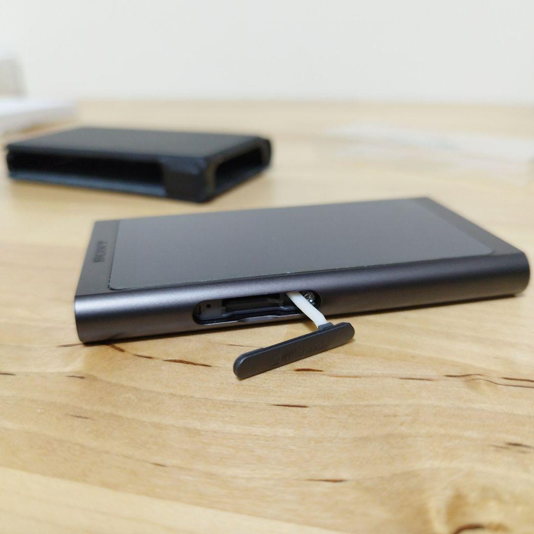 【美品】ソニー／ウォークマン 16GB《NW-A55》18年製 グレイッシュB