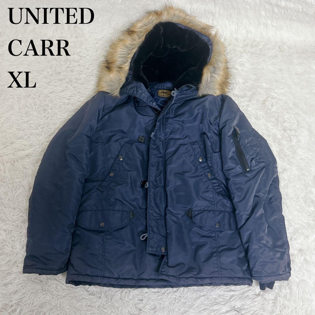 【美品】バズリクソンズユナイテッドカー　N3Bフライトジャケット　ネイビー　XL